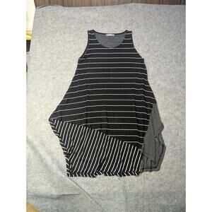 ALEMBIKA Top Women’s 3 Tunic Sleeveless Tank Artsy Lagenlook Asymmetrical Boho